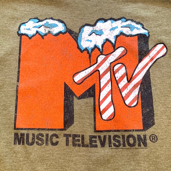 Old Navy Collectabilitees Totally Classics Vintage Style MTV Tee NWOT - Picture 3 of 7